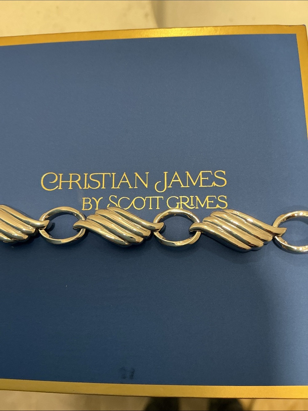 Christian James Silver by Scott Grimes
Link bracelet